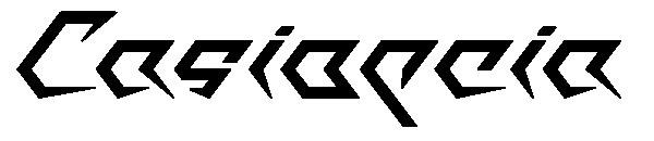 Casiopeia字体