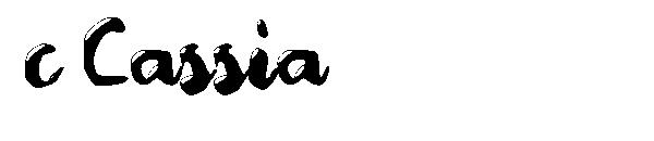 c Cassia字体