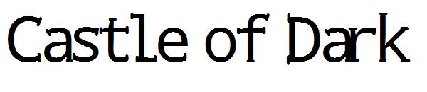 Castle of Dark字体