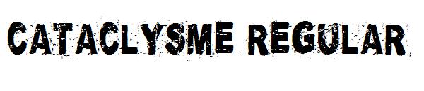 Cataclysme Regular字体