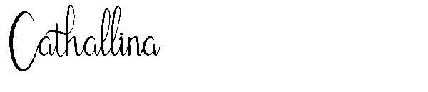 Cathallina字体