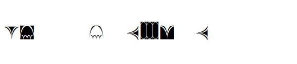 Cathy's Art Deco Dings LT字体