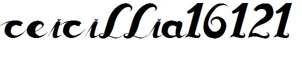 ceicillia16121字体