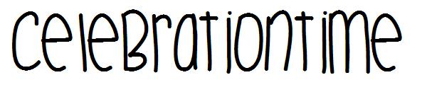 CelebrationTime字体