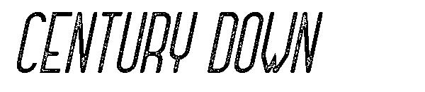 Century Down字体