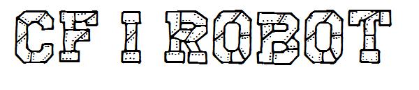 CF I Robot字体