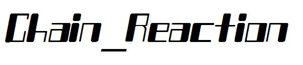 Chain_Reaction字体