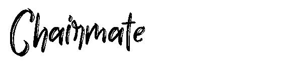 Chairmate字体