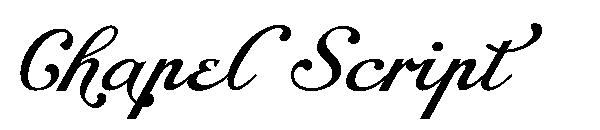 Chapel Script字体