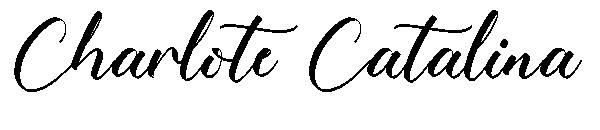 Charlote Catalina字体