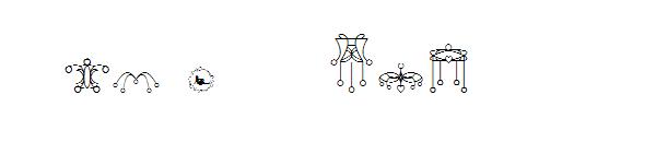 Charm Holders LT字体