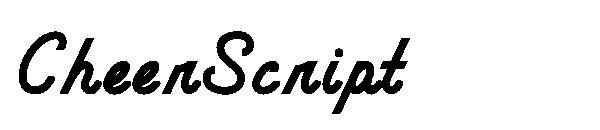 CheerScript字体