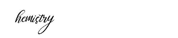 Chemistry字体