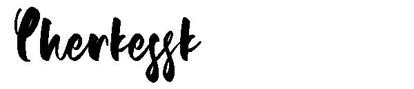 Cherkessk字体