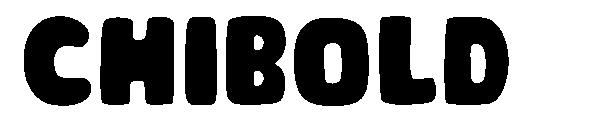 CHIBOLD字体
