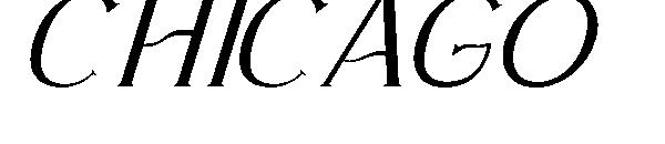 CHICAGO字体