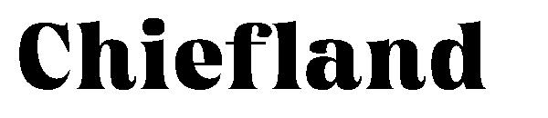 Chiefland字体