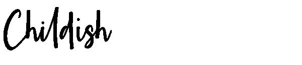 Childish字体