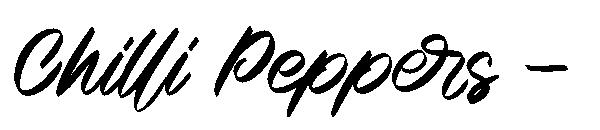 Chilli Peppers -字体