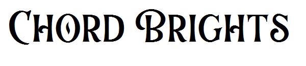 Chord Brights字体