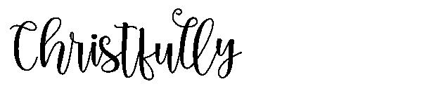 Christfully字体