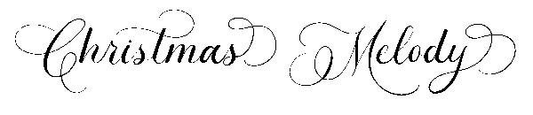 Christmas Melody字体