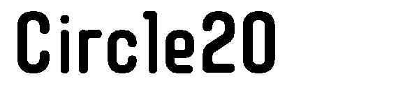 Circle20字体