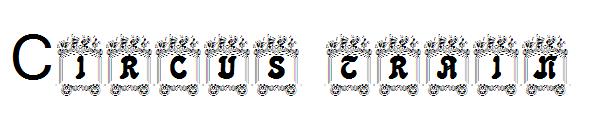 Circus train字体