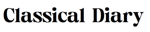 Classical Diary字体