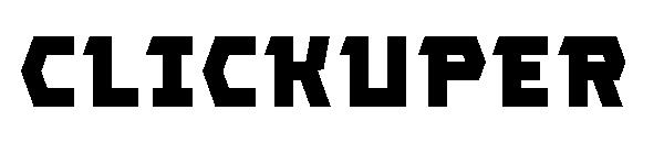 Clickuper字体