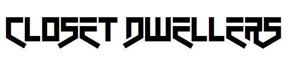 Closet Dwellers字体