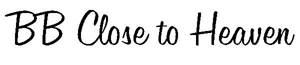 BB Close to Heaven字体