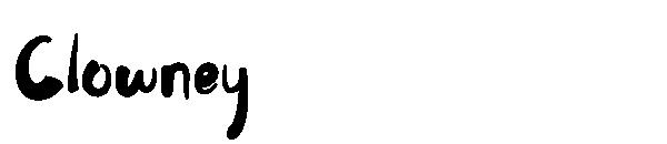 Clowney字体