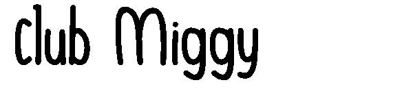 Club Miggy字体