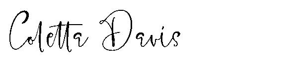 Coletta Davis字体