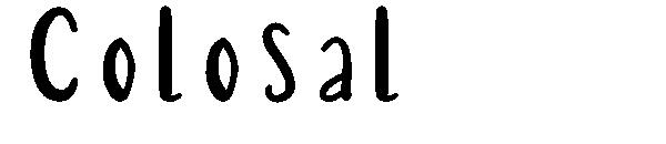 Colosal字体