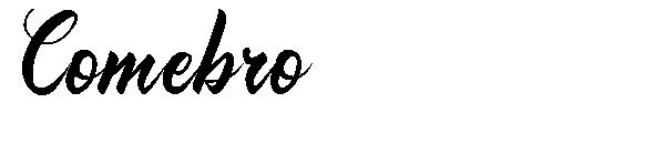 Comebro字体