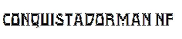 Conquistadorman NF字体