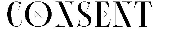 Consent字体