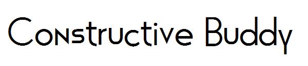 Constructive Buddy字体
