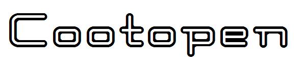 Cootopen字体