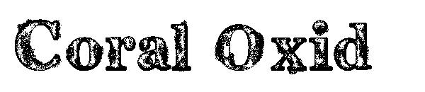 Coral Oxid字体