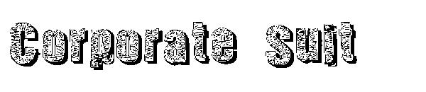 Corporate Suit字体