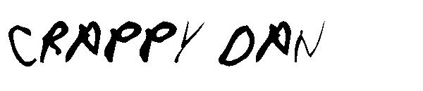 Crappy Dan字体