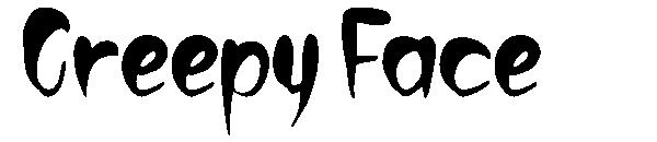 Creepy Face字体
