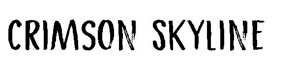Crimson Skyline字体