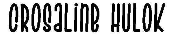 Crosaline Hulok字体