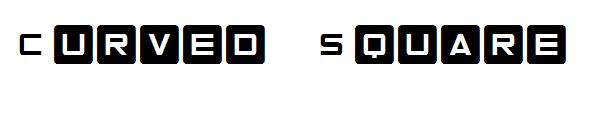 Curved Square字体