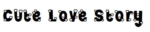 Cute Love Story字体