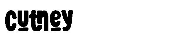 Cutney字体